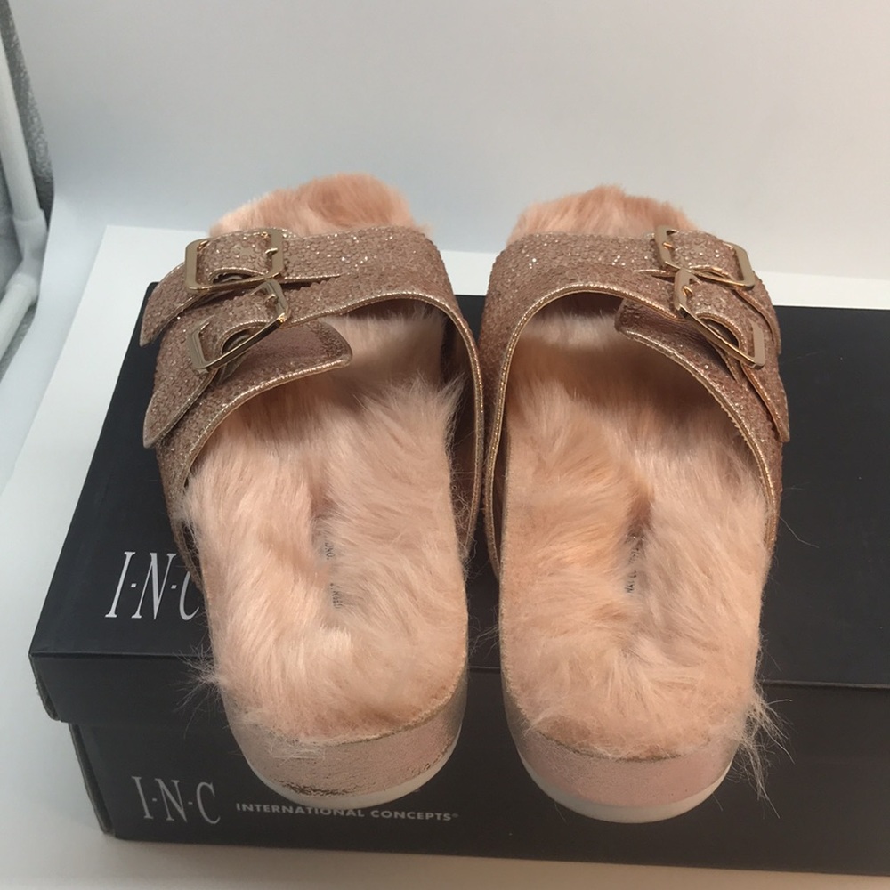INC International Concepts Womens Alani2 Fabric Open Toe, Rose Pearl, Size 7 M - Picture 9 of 11